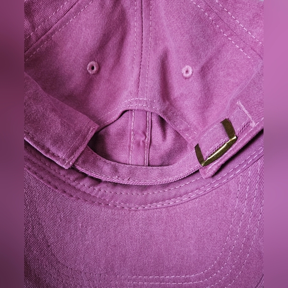 Authentic Pigment Mauve Bassett Cap StrapBack 100% Cotton One Size Fits Most - Picture 8 of 8